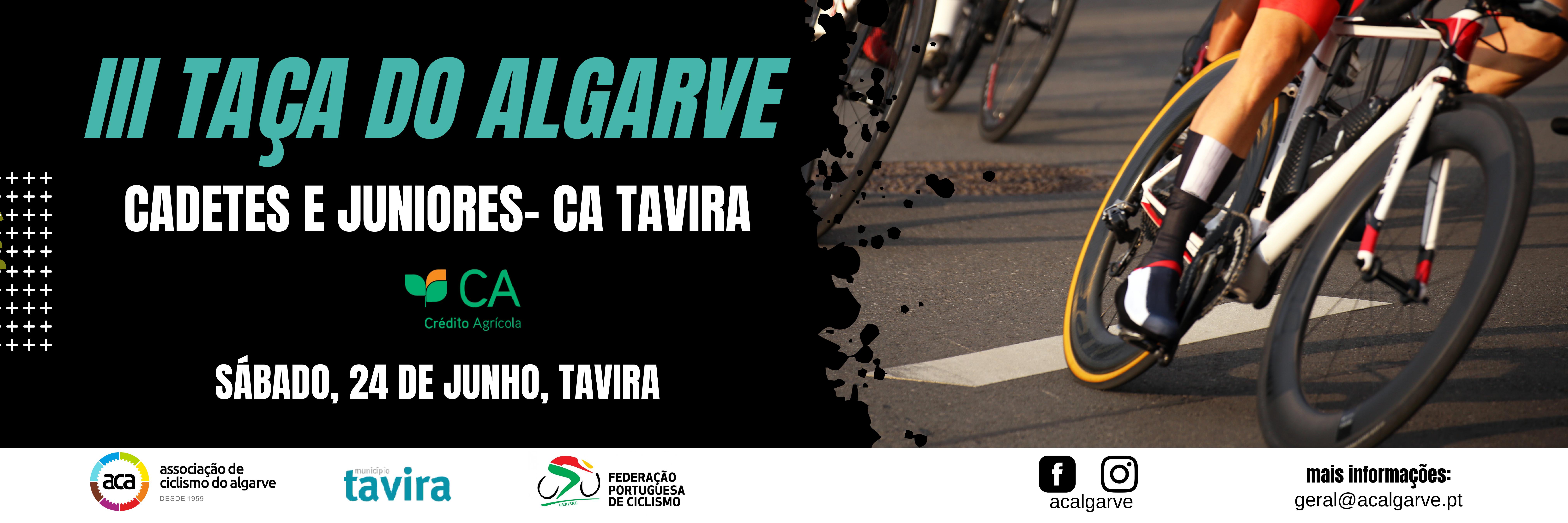 III Taa do Algarve de Cadetes e Juniores m/f