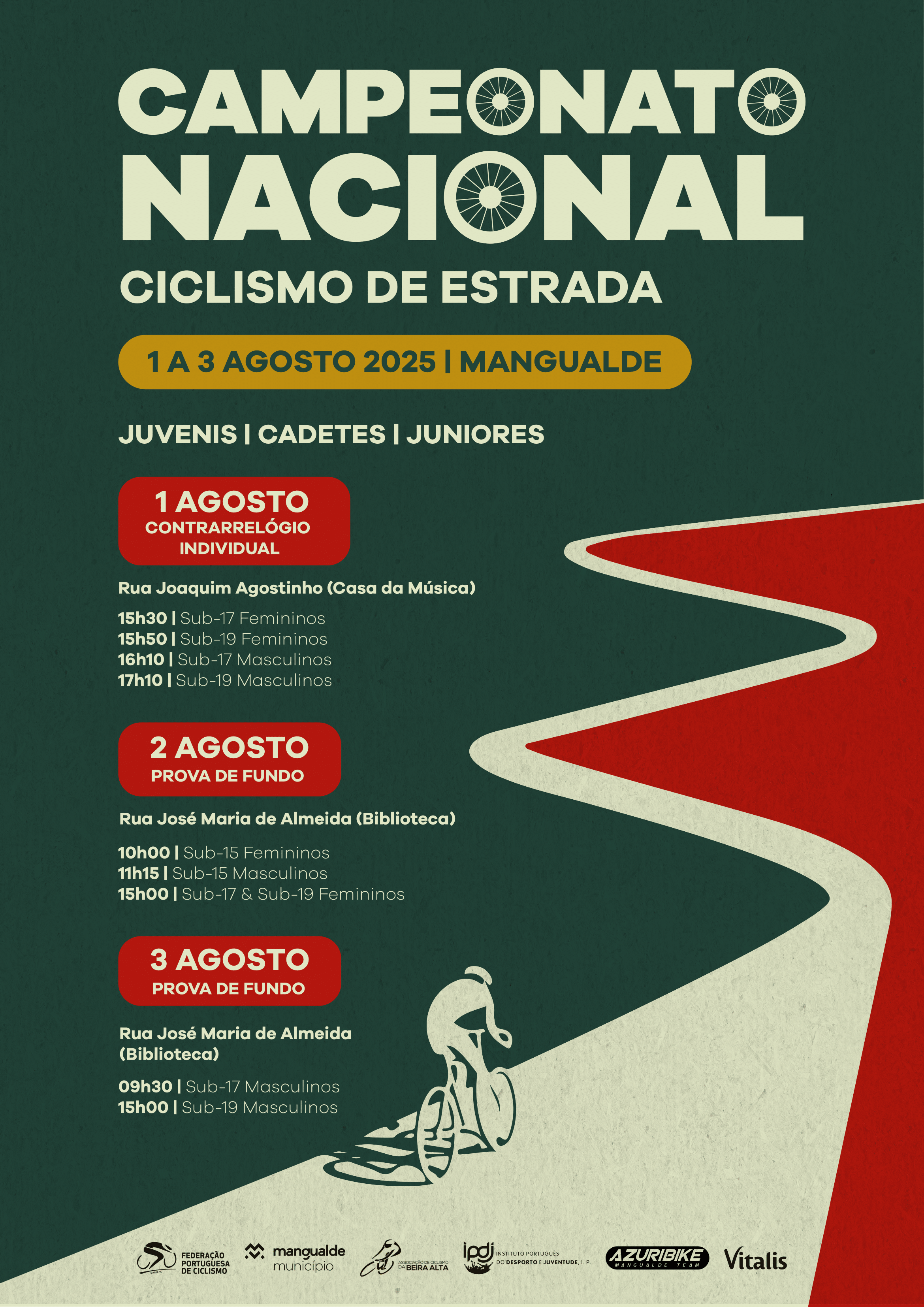 Campeonato Nacional Estrada - Cadetes / Juniores 