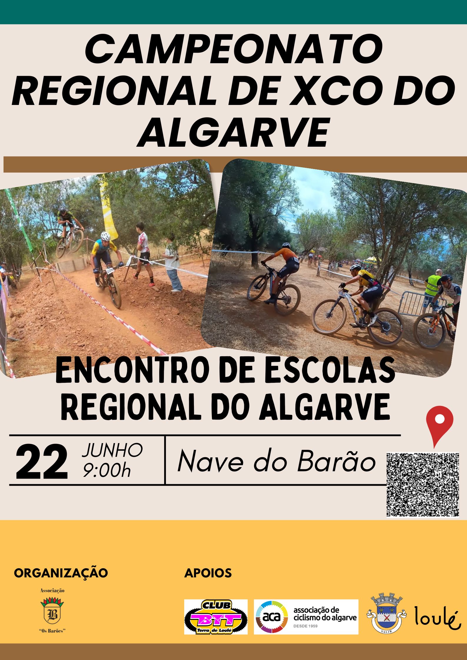 Encontro regional de escolas BTT - Nave do Baro