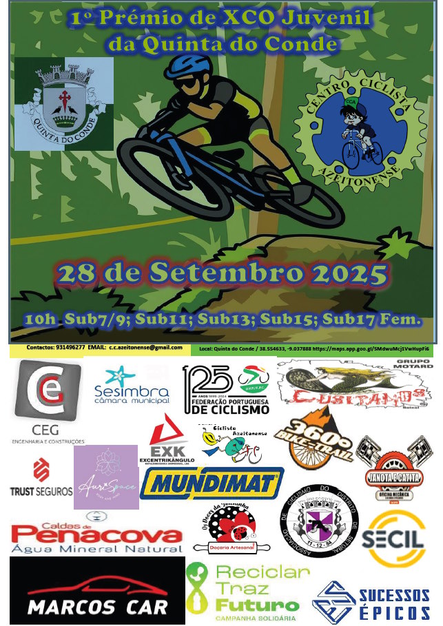 1 Prmio de XCO Juvenil da Quinta do Conde