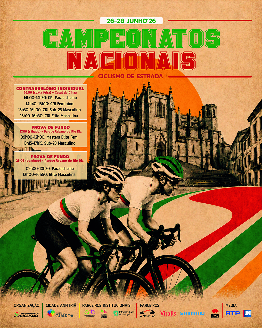 Campeonatos Nacionais  - Elites/Sub23/Femininas - CRI