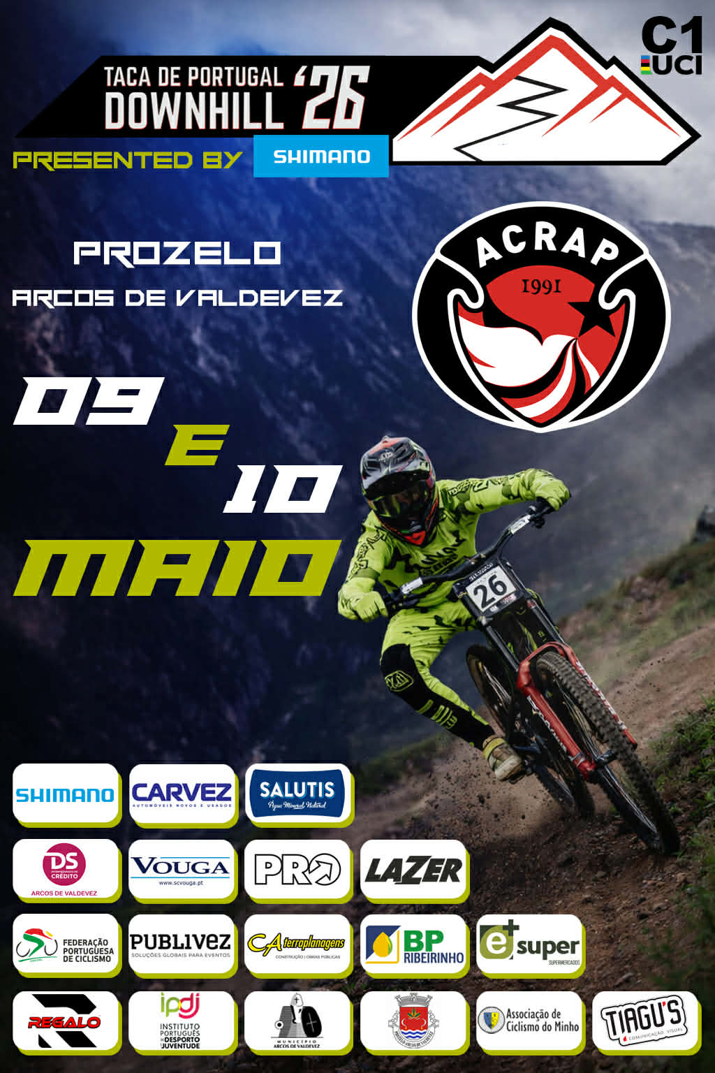 4� Ta�a de Portugal Downhill presented by Shimano - Downhill De Prozelo - C1