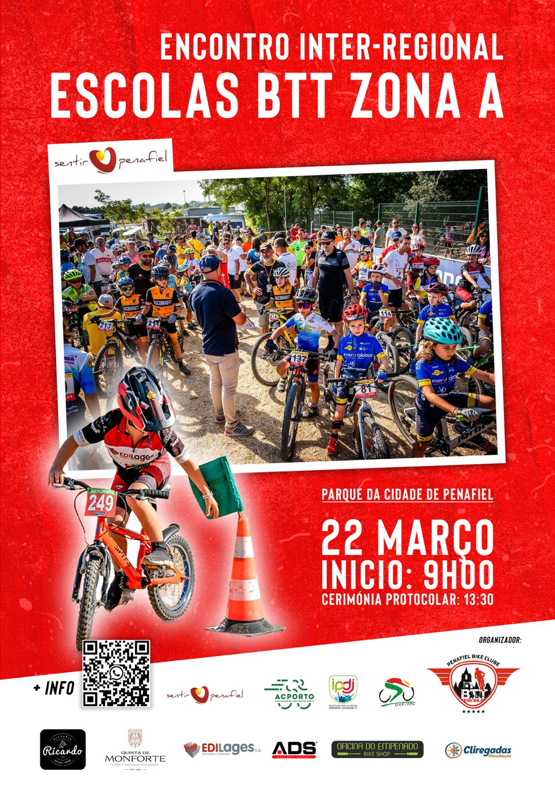 Encontro Inter Regional Escolas BTT - Zona A