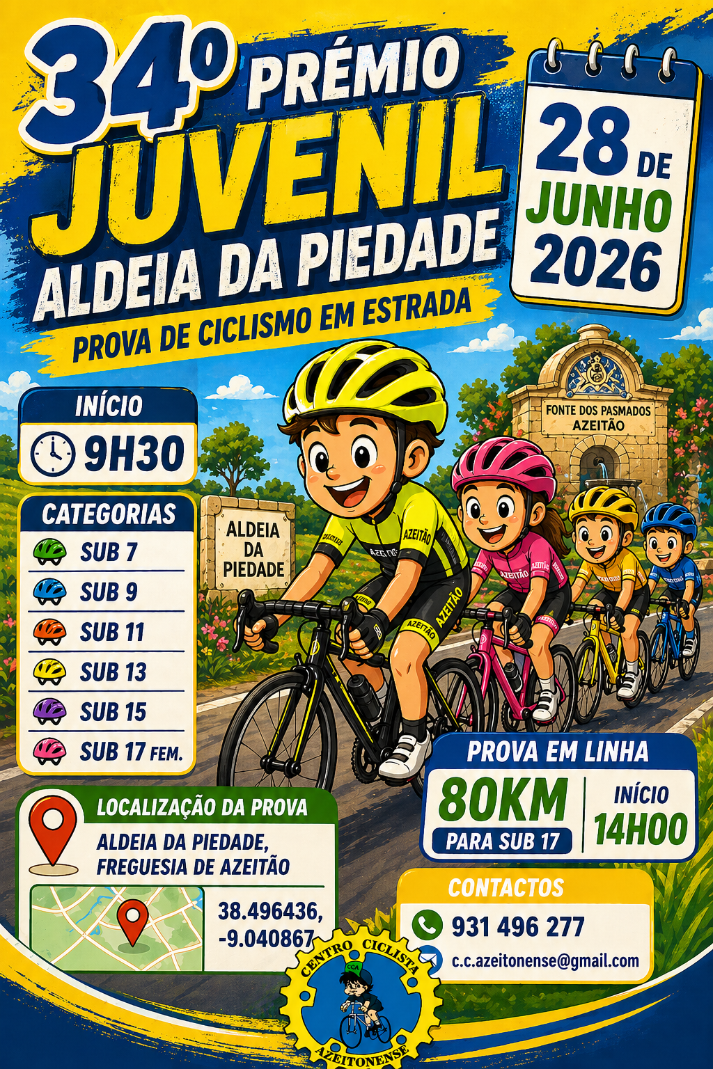 34� Pr�mio Juvenil da Aldeia da Piedade