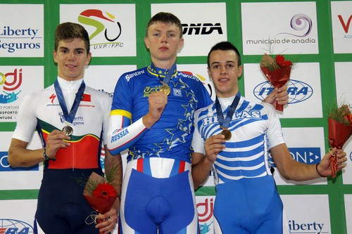 Rui Oliveira vice-campeão europeu de scratch