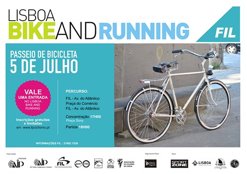 Lota��o esgotada para passeio Bike & Running