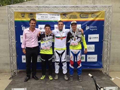 Hugo Martins campeo nacional de BMX race