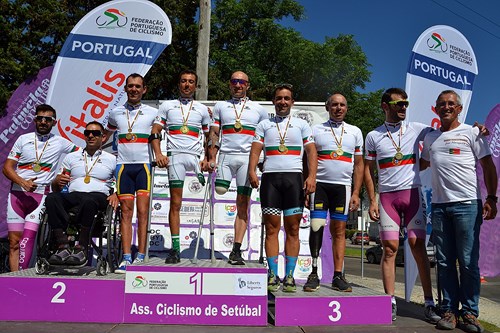 Oito Paraciclistas coroados em Palmela
