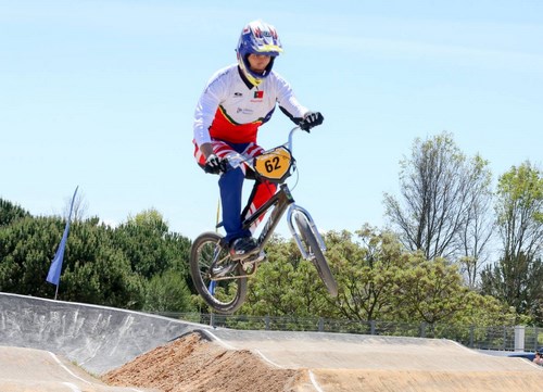 Portugueses sem sorte na Taa da Europa de BMX