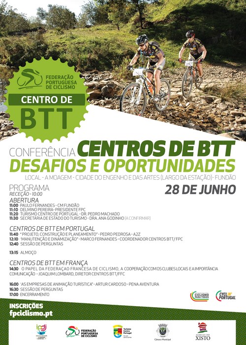 Desafios e Oportunidades dos centros de BTT em debate no Fundão