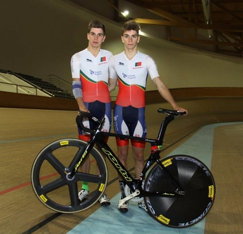 Ivo Oliveira e Rui Oliveira no Mundial de Pista