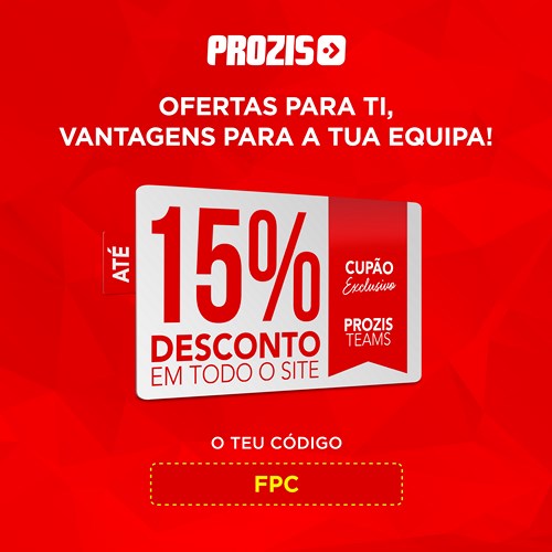 Prozis é o parceiro oficial de nutrição