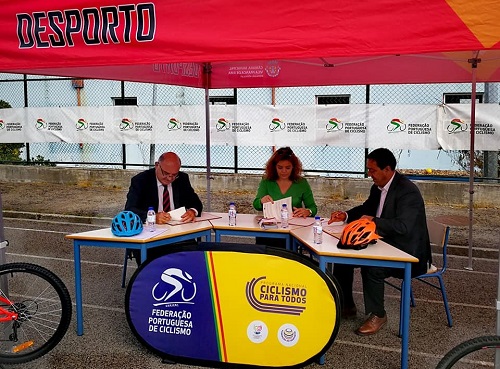 O Ciclismo Vai  Escola em Vila Franca de Xira