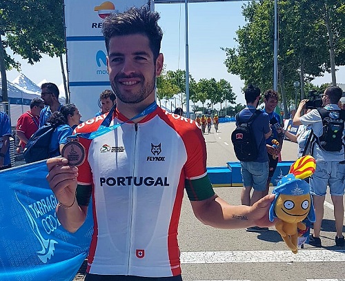 Rafael Silva terceiro classificado nos Jogos do Mediterr�neo