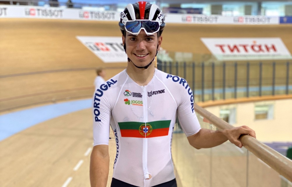Rui Oliveira terceiro classificado no omnium da Taça do Mundo