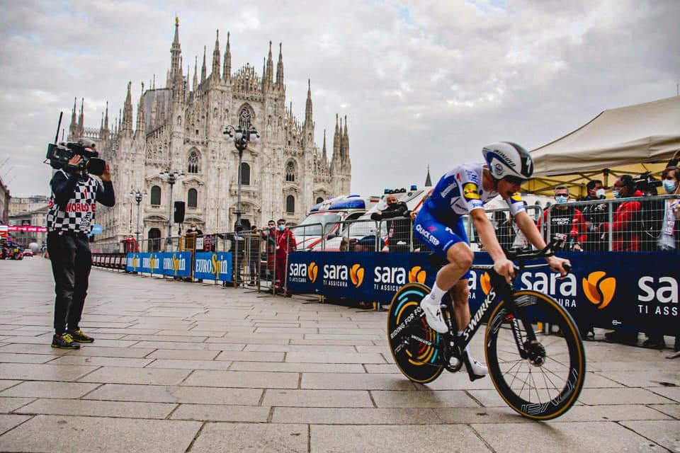 Dia histórico para o ciclismo português no final do Giro