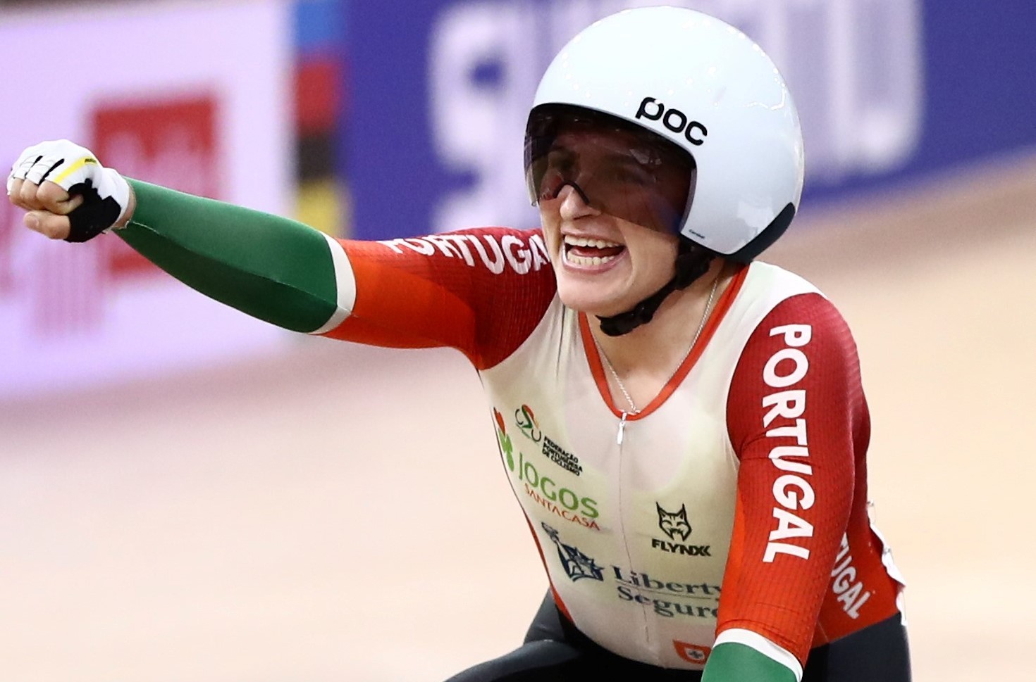 Maria Martins quarta no concurso ol�mpico de omnium