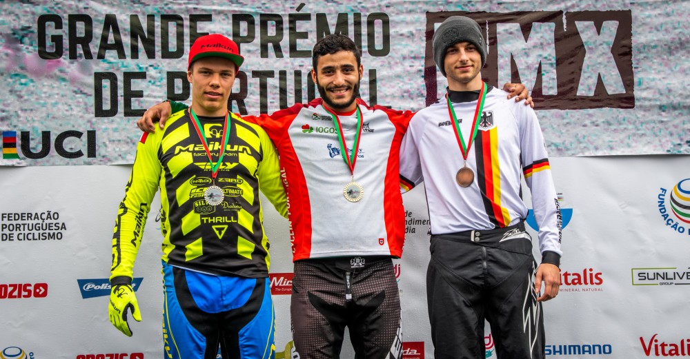 Bruno Cardoso conquista GP Portugal de BMX Race