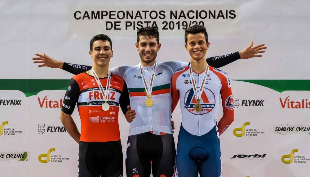 Equilbrio masculino e Maria Martins em destaque no campeonato nacional de pista