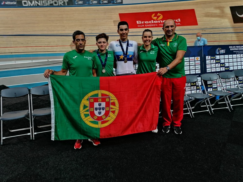 Rodrigo Caixas campeão europeu de scratch