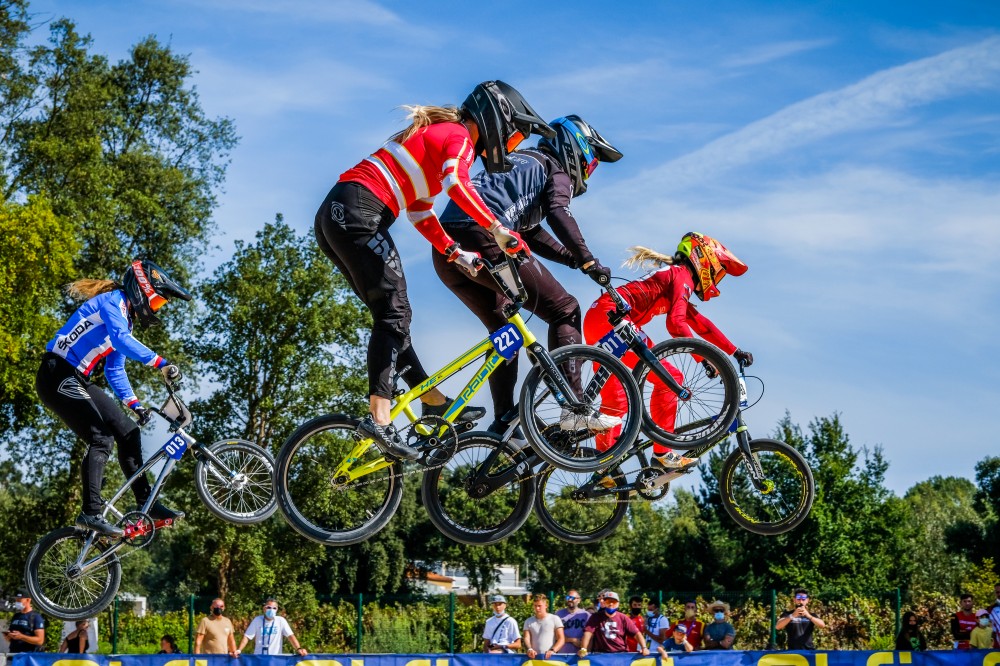 Sexta ronda da Taa da Europa de BMX conquistada por Arthur Pilard e Nadine Aberhard 