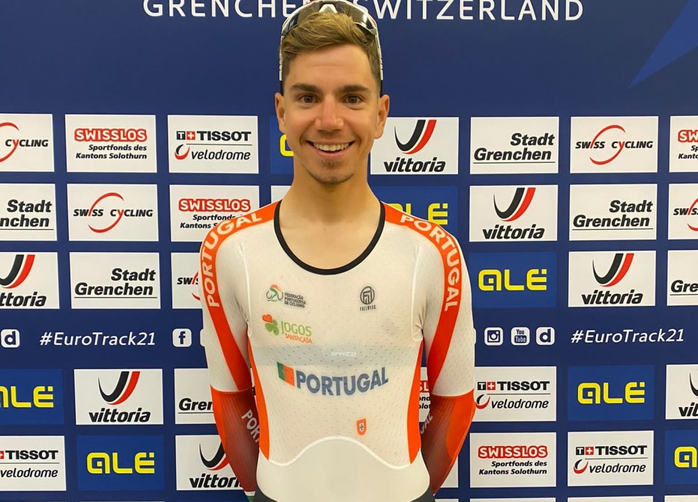 Rui Oliveira décimo classificado na prova de scratch do Mundial
