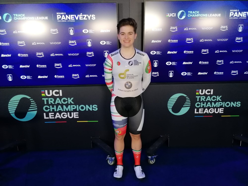 Iri Leito e Maria Martins defendem posies na Liga dos Campees de Pista