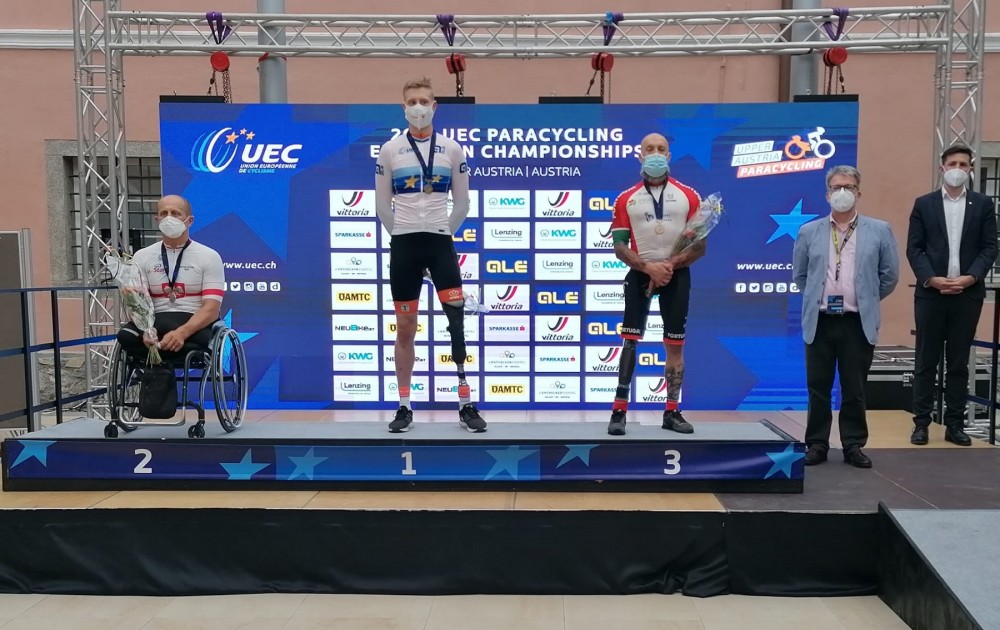 Luís Costa soma mais um pódio às contas da seleção nacional no Europeu de paraciclismo