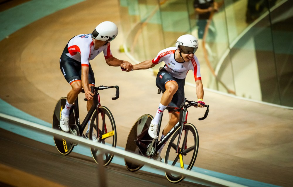 Ivo e Rui Oliveira conquistam vitria na prova de madison