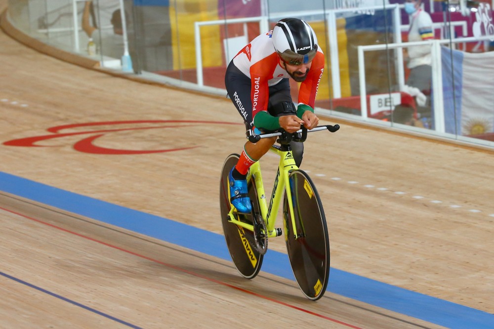 Telmo Pino abre Mundial com oitavo lugar nos 200 metros do omnium