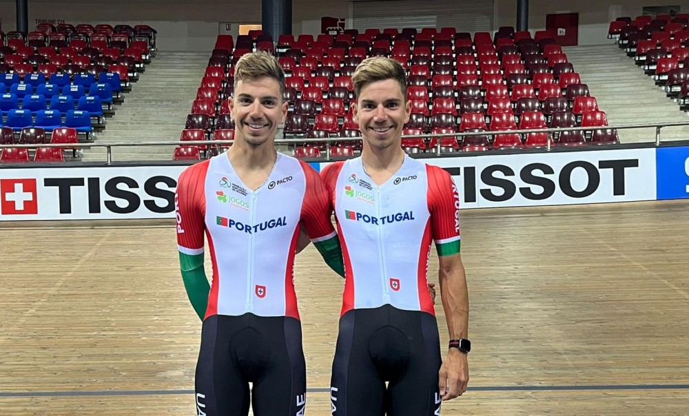 Ivo e Rui Oliveira alcanam sexto lugar numa frentica prova de madison