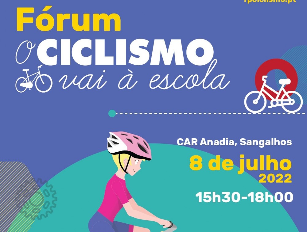 Frum O Ciclismo Vai  Escola no dia 8 de julho