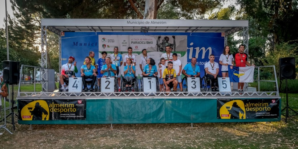 Quarta prova da Taça de Portugal de Paraciclismo disputada em Almeirim