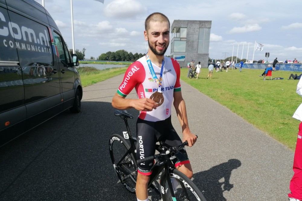 Segunda medalha para Bernardo Vieira no Europeu de Paraciclismo