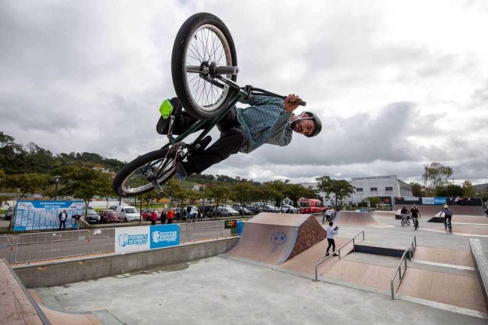 Diogo Santos  o novo campeo nacional de BMX Freestyle