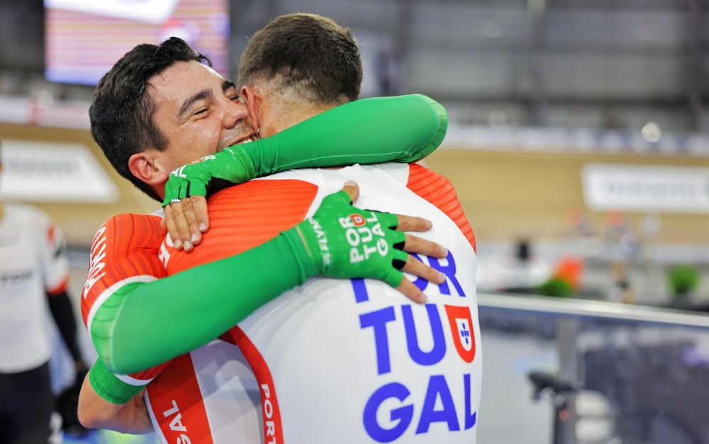 Ciclismo de pista portugus faz histria no Canad