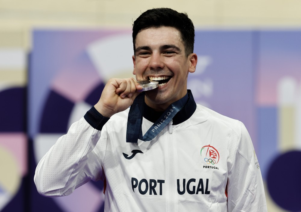 Iúri Leitão estreia-se nos Jogos Olímpicos com prata no omnium