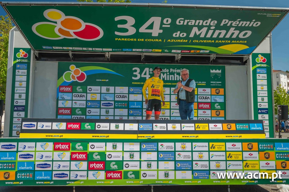 Diégo Velerio é o primeiro camisola amarela do GP Minho