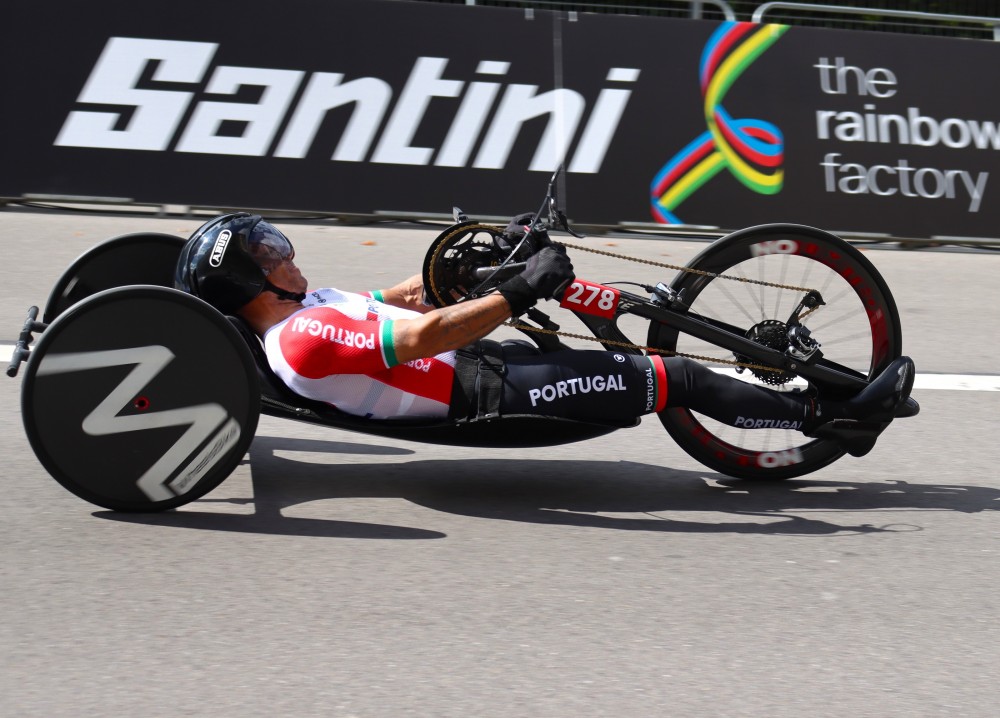 Flávio Pacheco décimo no contrarrelógio do mundial de paraciclismo