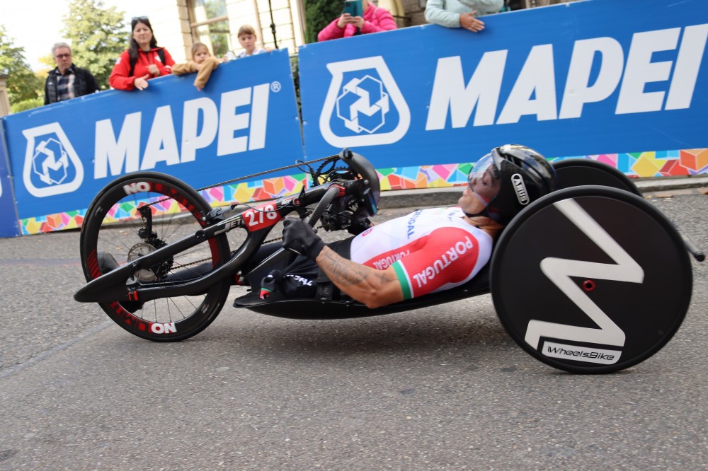 Flávio Pacheco oitavo na prova de fundo do Mundial de paraciclismo