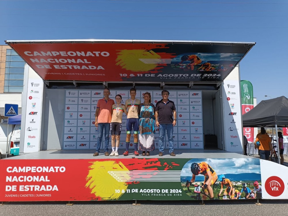 Gonalo Correia e Francisca Grazina campees nacionais de juvenis