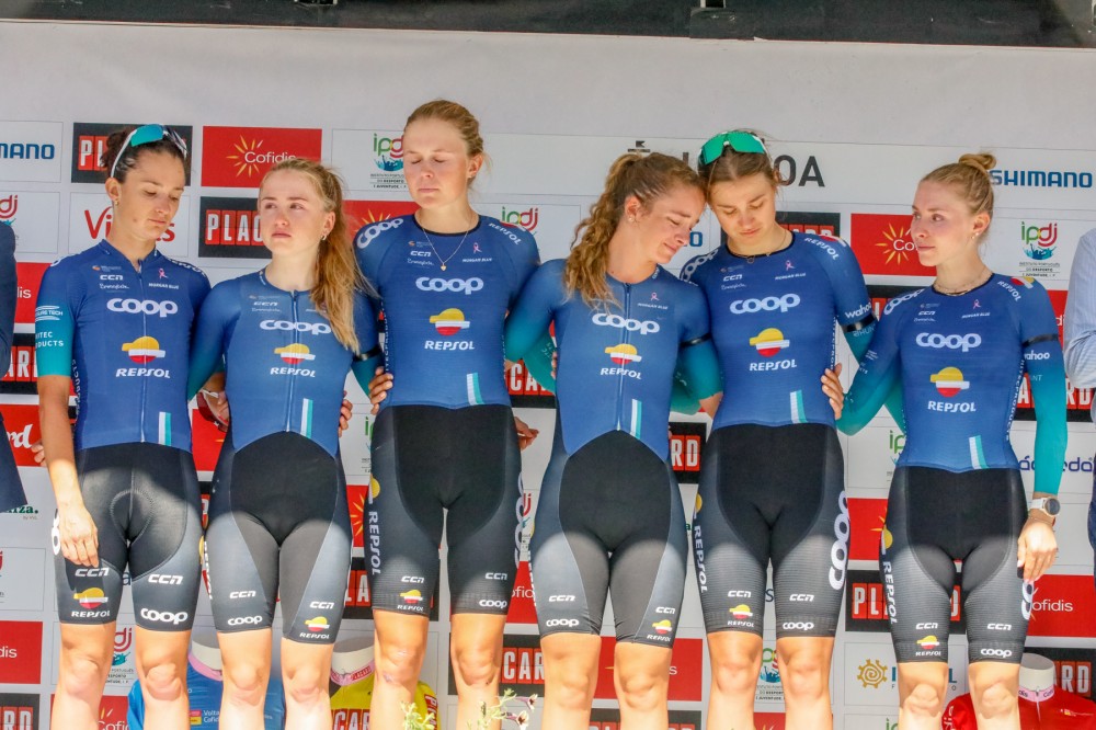 Team Coop-Repsol homenageia André Drege com vitória em Lisboa
