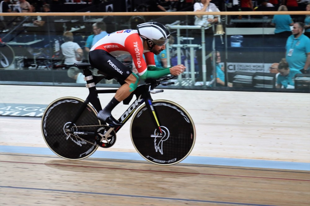 Telmo Pino foi 11. na estreia no Mundial de Paraciclismo de Pista