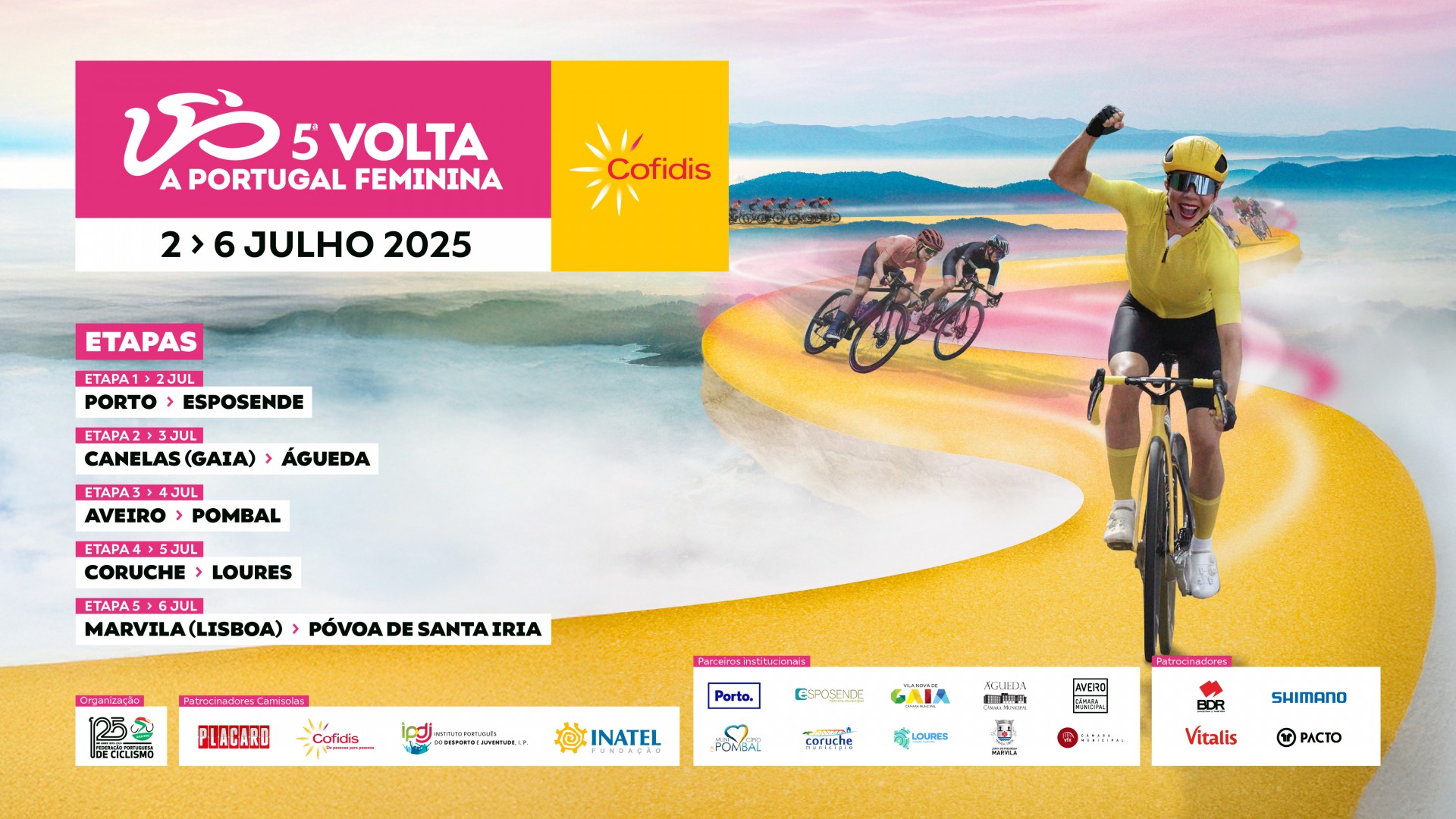 Volta a Portugal Feminina Cofidis - Direto em Texto/Live Text