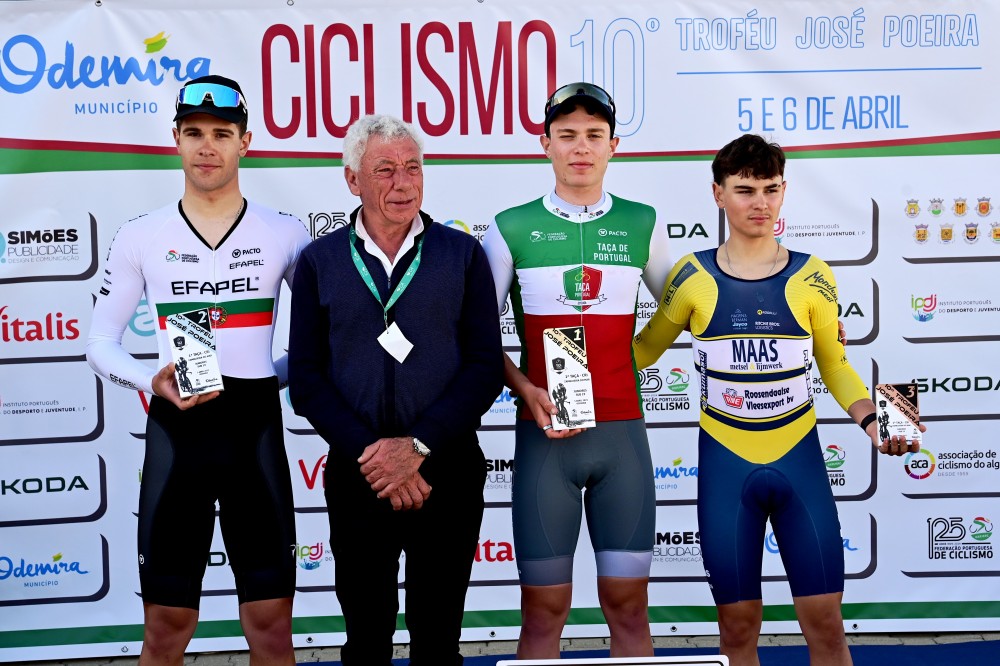 Omer Ramon  o primeiro lder da Taa de Portugal de Juniores