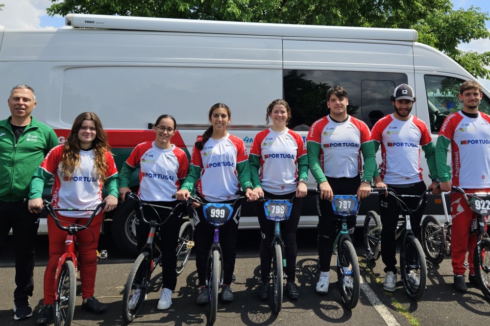 Sete corredores representam Portugal na 3. e 4. Taas da Europa de BMX