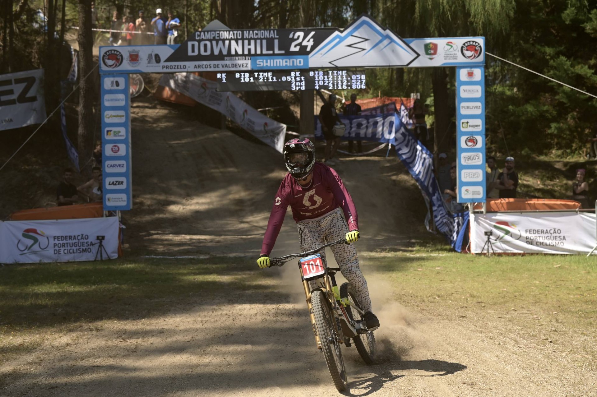 Campees Nacionais de Downhill sero decididos em Santiago de Besteiros