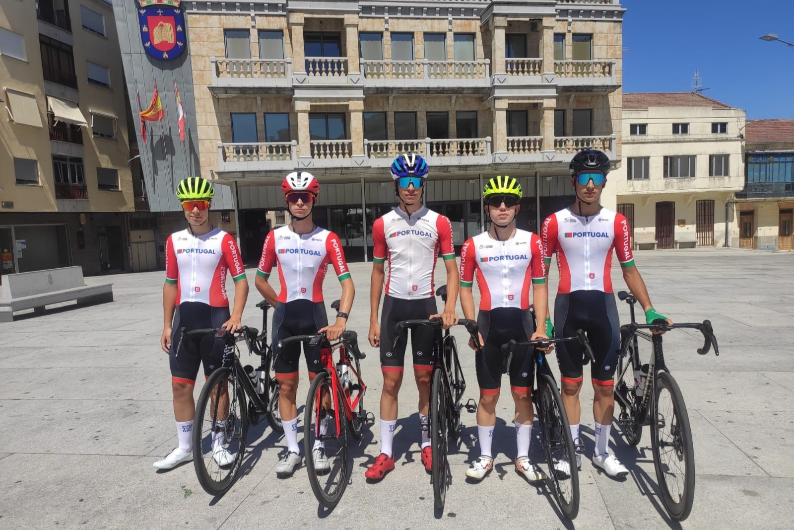 Seleo Nacional de Cadetes na Volta a Guijuelo