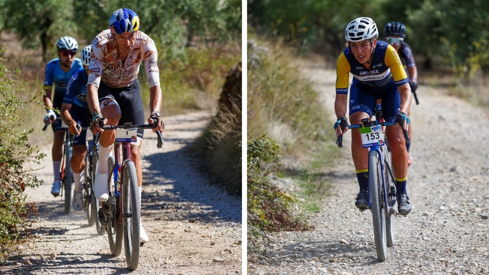 Tiago Ferreira e Celina Carpinteiro so os novos campees nacionais de Gravel