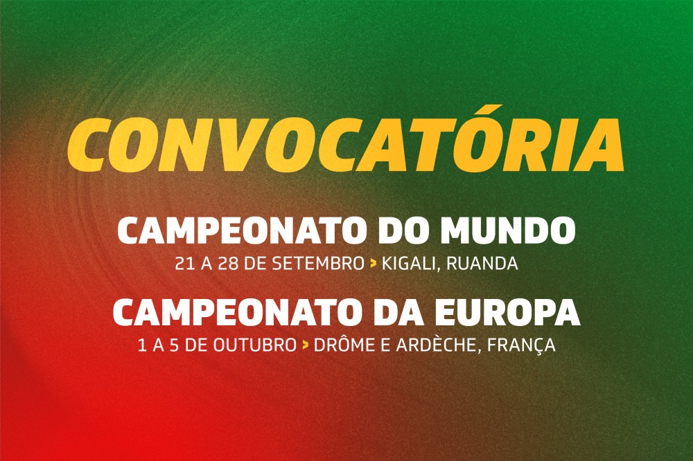 Portugal anuncia convocatria para o Mundial e Europeu de Estrada